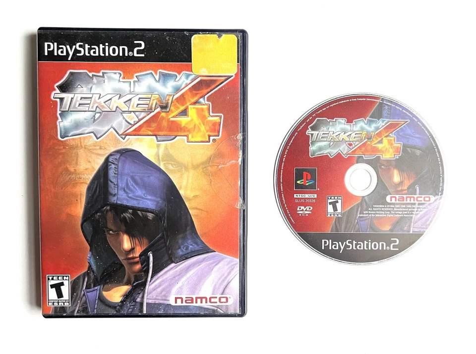 Tekken 4 - Sony Playstation 2 - PS2 - Namco Arcade Fighter - Image 1 of 1