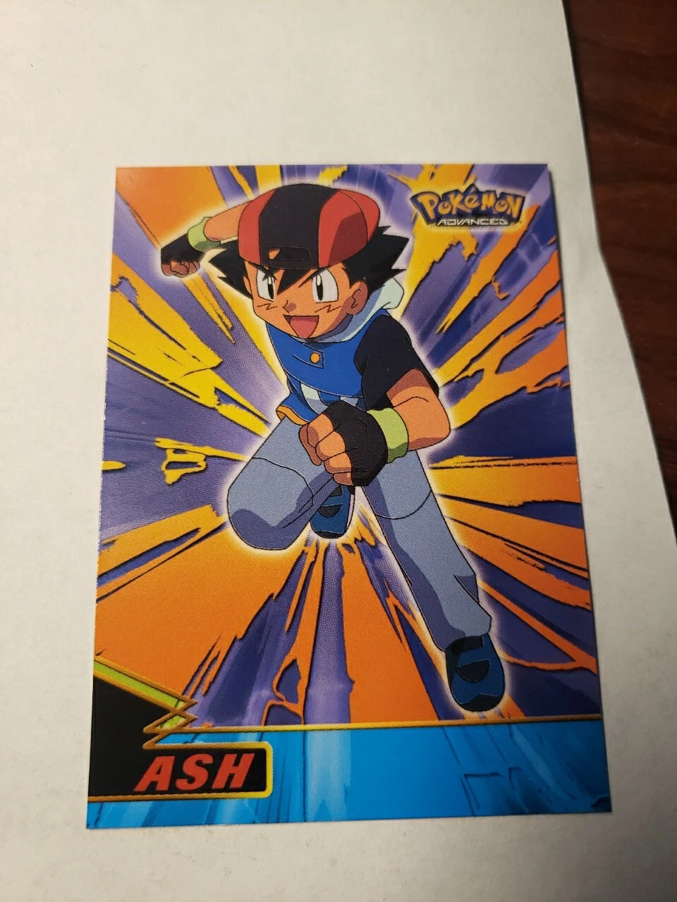 2003 Topps Pokemon Advanced Ash Ketchum #1