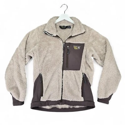 Chaqueta Mountain Hardware Mujer Mediana Suave Mono Polar Cremallera Completa Tostado Marrón Cálida Foto 1 de 4