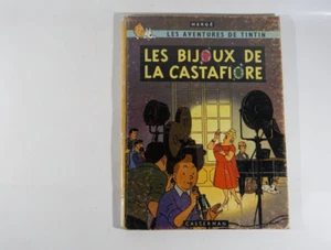 BD Tintin Les bijoux de la Castafiore Hergé édition B34 de 1963 - Imagen 1 de 9