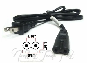 Zwei Zinken Netzkabel für Liftstuhl/Power Recliner, OKIN, Limoss, Pride, Gold - Bild 1 von 3