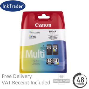 Genuine Canon PG 540 / CL 541 Ink Cartridges For use In Canon MG3650 Printers