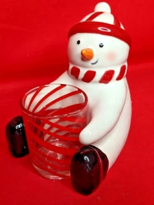Hallmark Snowman Candle Holder - Picture 1 of 4