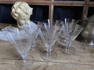 Série de 6 verres à eau en cristal de Saint Louis Modèle Lisieux - Picture 1 of 6