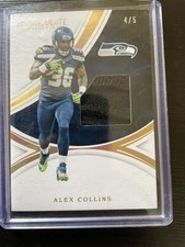 Alex Collins Immaculate Collection Panini 2016 Trading Card Number 4/5 