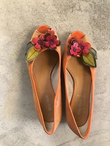 PRADA / MIU MIU leather Spring shoes 371/2 - Picture 1 of 4