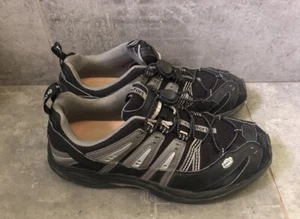Dr. Comfort Men’s Performance Black/Grey 7610 Diabetic Sneaker Shoes Size 11XW - Picture 1 of 13