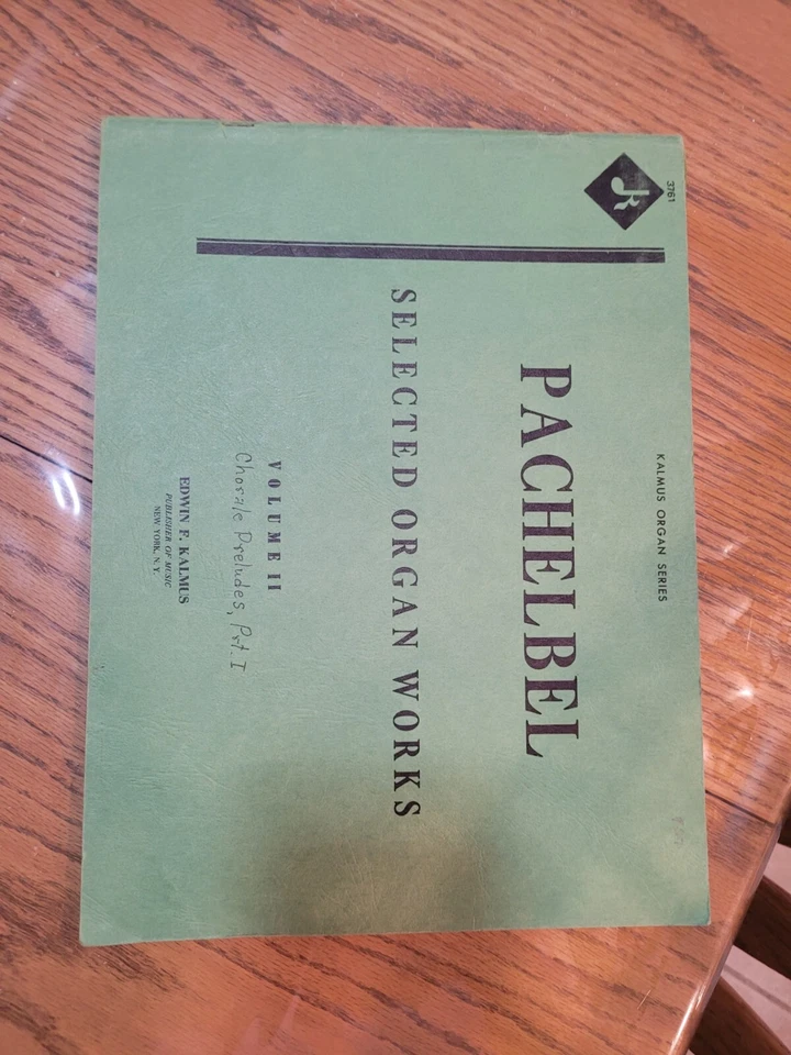 * Pachelbel: Organ Works II, Prelúdios Corais; órgão (Kalmus) - Imagem 1 de 1