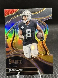 2023 Seleziona Josh Jacobs Rosso e Giallo Club Level Die Cut #250 Raiders - Foto 1 di 2