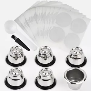 Reusable Capsules for Nespresso OriginalLine 6pcs Refillable Espresso Pods St... - Picture 1 of 7