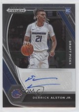 2021-22 Panini Prizm Draft Picks Auto Derrick Alston Jr #DP-DAJ