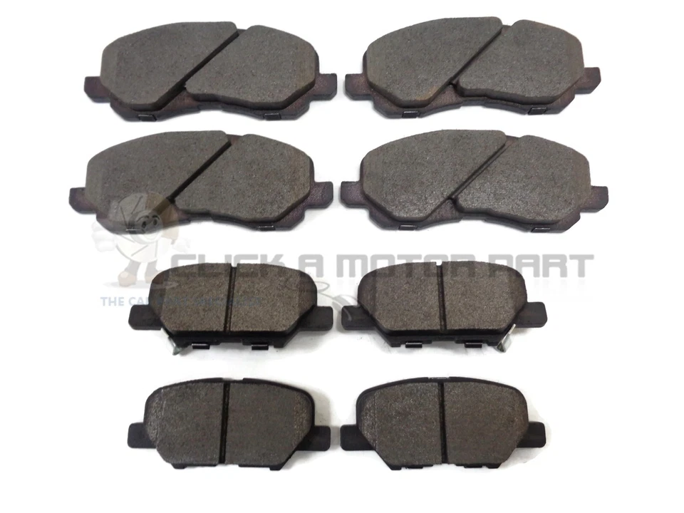Juego Pastillas Freno Delanteras Y Traseras Para Mitsubishi ASX Todos los Modelos 2010-2022 Foto 1 de 1