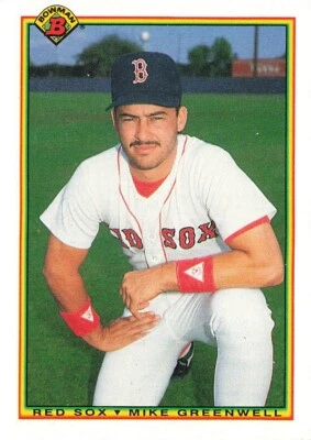 1990 Bowman #274 Mike Greenwell Boston Red Sox - Image 1 of 2