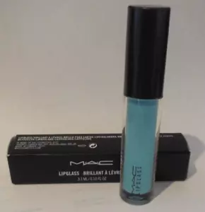 NIB MAC LIPGLASS (NORWEGIAN SKY) COOL BLUE DISCONTINUED COLOR ๐ - Picture 1 of 1