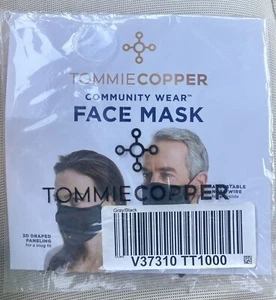 2er Pack Tommie Copper Community Wear Gesichtsmaske - schwarz und grau neu kostenloser Versand - Bild 1 von 3