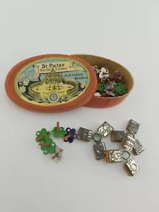 Candele galleggianti vintage San Pietro luci notturne G.A. Glafey Norimberga Germania - Foto 1 di 6