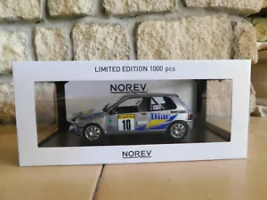 norev renault clio 16s williams diac monte carlo 94 nuit ragnotti 1/18 1:18 neuf - Imagen 1 de 6