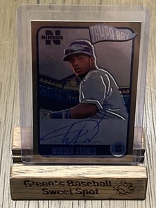 2020 Onyx Nimbus Wander Franco Gold Auto /50 Tampa Bay Rays