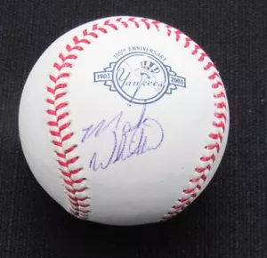 Mark Whiten Signed/Auto Yankees 100th OML Baseball JSA 186960 - Picture 1 of 2