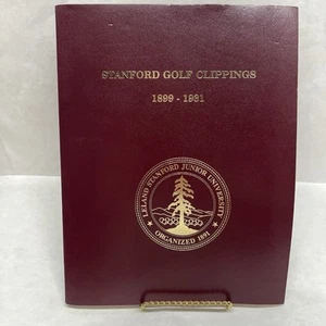 EUC Stanford Golf Clippings 1899-1931 pprbck, 1996, 1st ed, Gordon Ratliff, ed. - Bild 1 von 11