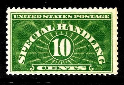 HICK GIRL- OLD MINT U.S. SPECIAL HANDLING SC#QE1  ISSUE 1925-29         X6557 - Image 1 of 2