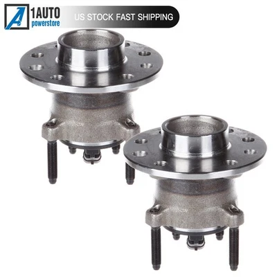 2 Pcs Wheel Bearing Hub Assembly W/ABS Rear For 2003-2011 Saab 9-3X 2.0L 2.8L - Image 1 of 4
