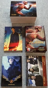 Cryptozoic 2016🔥The Flash temporada 1 juego completo de cartas base + 3 juegos de persecución/envoltura - Imagen 1 de 17
