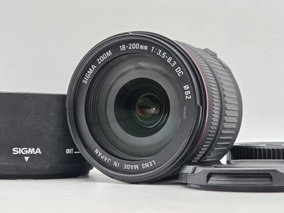 [ EXC.5+ ] Sigma 18-200mm f/3.5-6.3 DC AF Zoom Lens Nikon Mount From JAPAN - Image 1 of 4