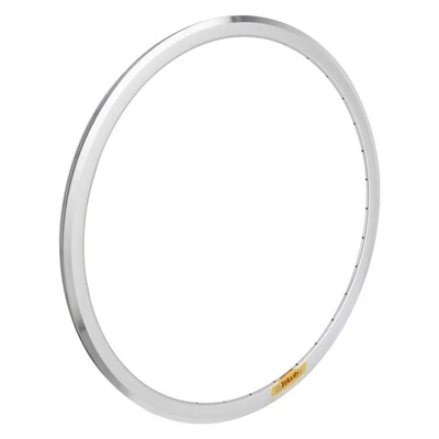 Deep-V Clincher Machined Sidewall Bicycle Rim - 700C 32H Silver Matte Silver - - Image 1 of 2