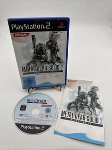 Metal Gear Solid 2 Substance (Sony PlayStation 2) PS2 guter Zustand + Anleitung - Bild 1 von 2