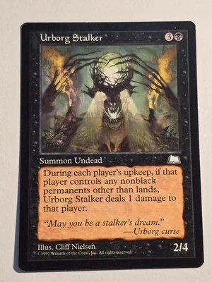 URBORG STALKER●Weatherlight●MTG●1997●RARE●ENGLISH●NM●C551 - Image 1 of 2