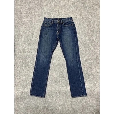 J.Crew The Sutton Men's Straight Jeans Size 29x32 Blue Dark Wash Denim - Image 1 of 4