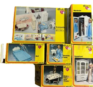 Vintage Marx Toys Sindy Playsets 1231 1232 1234 1235 1236 & 1601 Scenesetter + - Picture 1 of 24
