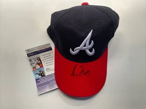 GREG MADDUX Autographed Signed Atlanta Braves Baseball Hat HOF Chicago Cubs COA - Picture 1 of 3