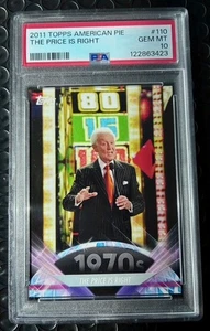 2011 Topps American Pie THE PRICE IS RIGHT Bob Barker 110 PSA 10 *Low Pop* - Picture 1 of 2
