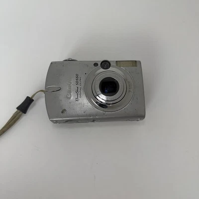 Câmera Digital Canon Powershot SD550 Digital Elph 7.1MP Liga *LEIA* - Imagem 1 de 4