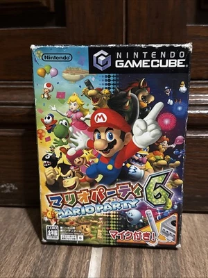 Mario Party 6 Nintendo GameCube Japan Import Disc Only Tested Authentic - Image 1 of 3