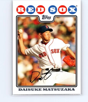 Topps Daisuke Matsuzaka #20 2008 Foto 1 de 3