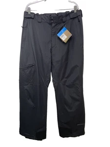 NEW Columbia Snow Pants Mens XL Black Skiing Snowboarding Winter Diamond Back - Picture 1 of 18