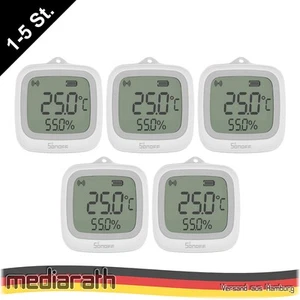 Sensor de humedad de temperatura Sonoff SNZB-02WD ZIGBEE 3.0 IP65 con pantalla LCD - Imagen 1 de 20