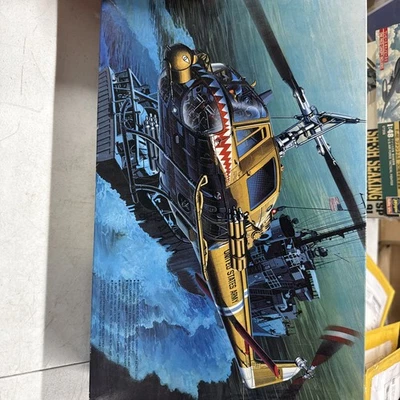 MRC Model Rectifier Corp  #BA106 UH-1C HUEY "FROG" 1:35 Scale Model 1995 Started - Image 1 of 4