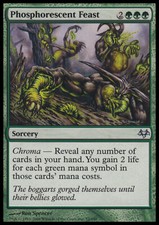 Magic the Gathering MTG Phosphorescent Feast (72) Eventide   LP