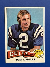 1975 Topps - #439 Toni Linhart (RC). Rookie Card. Baltimore Colts