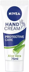 NIVEA Aloe Vera Hand Cream 75ml, 24H Moisturising for Dry Cracked Hands UK - Picture 1 of 3