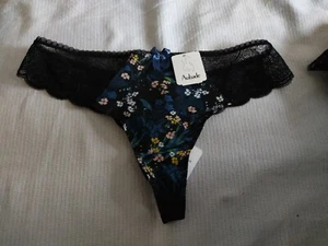 Aubade Paris String Gr.40 Neu Mit Etikett Spitze Blau - Bild 1 von 7