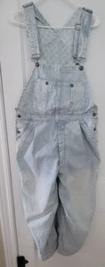 R13 Doble Babero Recortado Nogal Cuadros Mono L Nuevo con Etiquetas Denim Grunge Americana - Imagen 1 de 20
