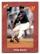 1991 Classic II #T57 Willie Banks    Minnesota Twins Baseball Cards  ID:52754
