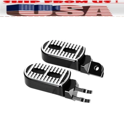 Pedales estriberas 3D negras para Honda CBR250R CBR300R CBR500R CBR600F de EE. UU. Foto 1 de 4