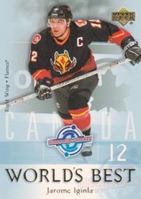 2004-05 Upper Deck Hockey World's Best #WB-2 Jarome Iginla