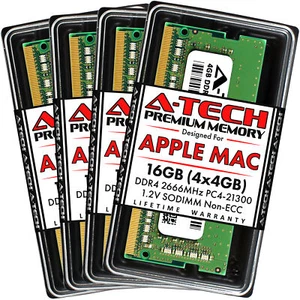16GB 4x 4GB DDR4 2666 Mac Memory RAM for APPLE iMac Late 2020 MXWT2LL/A A2115 5K - Picture 1 of 7